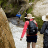 trekking en cataratas de capua