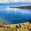 bahía de Yumani en la Isla del Sol