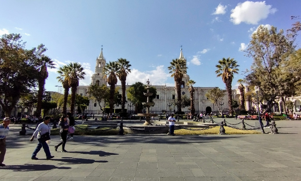 plaza de armas tour arequipa
