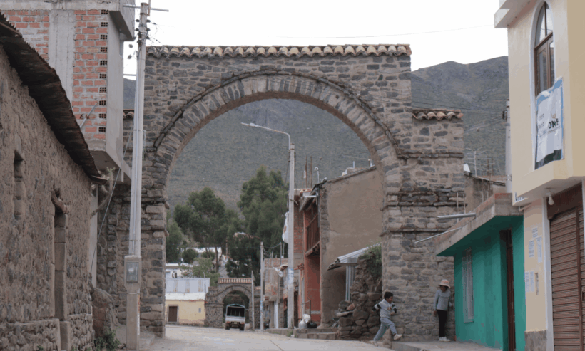 arco de pueblo colca