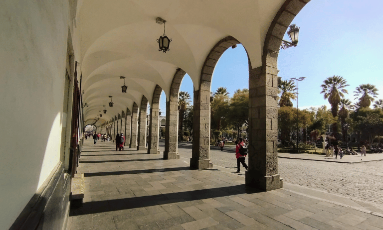Arcos de la Plaza de Armas